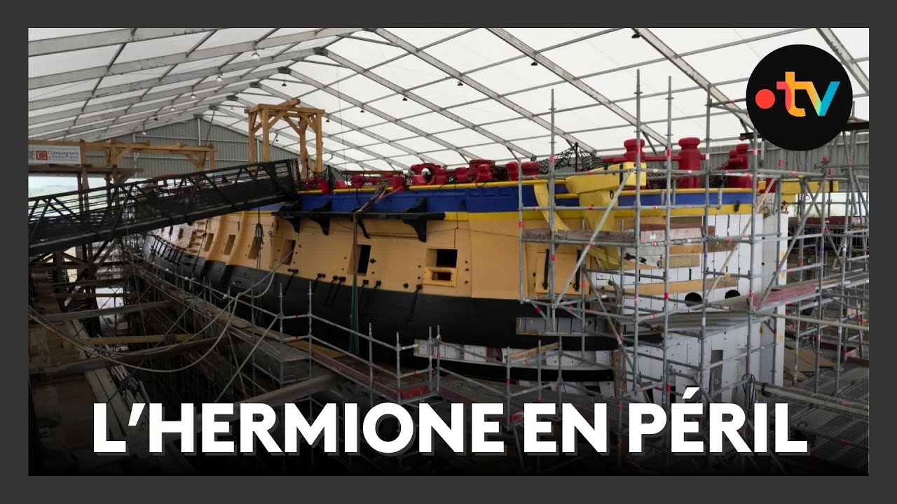 Le sort de l'Hermione en suspens : un trésor du patrimoine en péril
