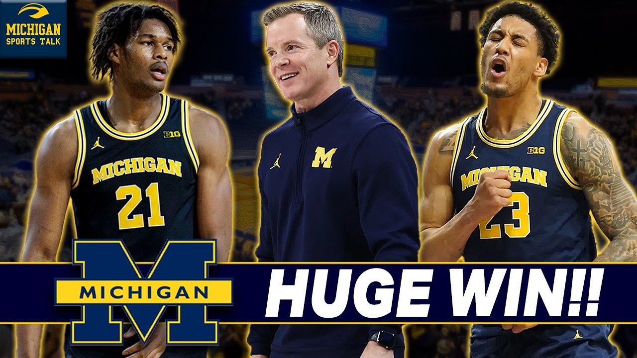 Michigan Basketball Makes a STATEMENT and are BIG TEN CHAMPS!!