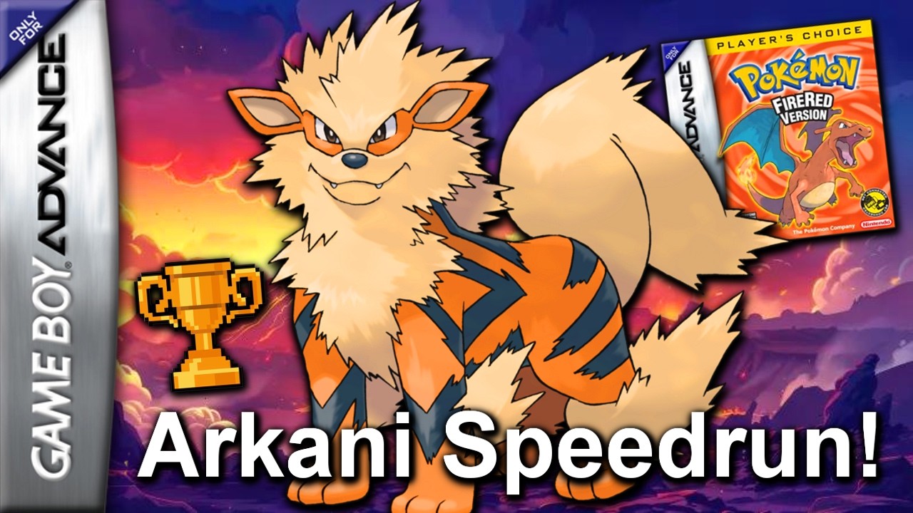 Wie SCHNELL kann Arkani Pokemon Feuerrot/Blattgrün durchspielen? (Neues Speedrun Format)