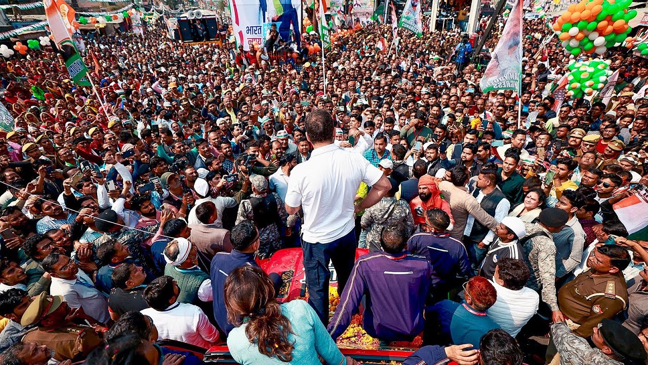 बब्बर शेरों, जाग जाओ - कब तक अन्याय सहोगे? | Rahul Gandhi | Full Speech | Uttar Pradesh