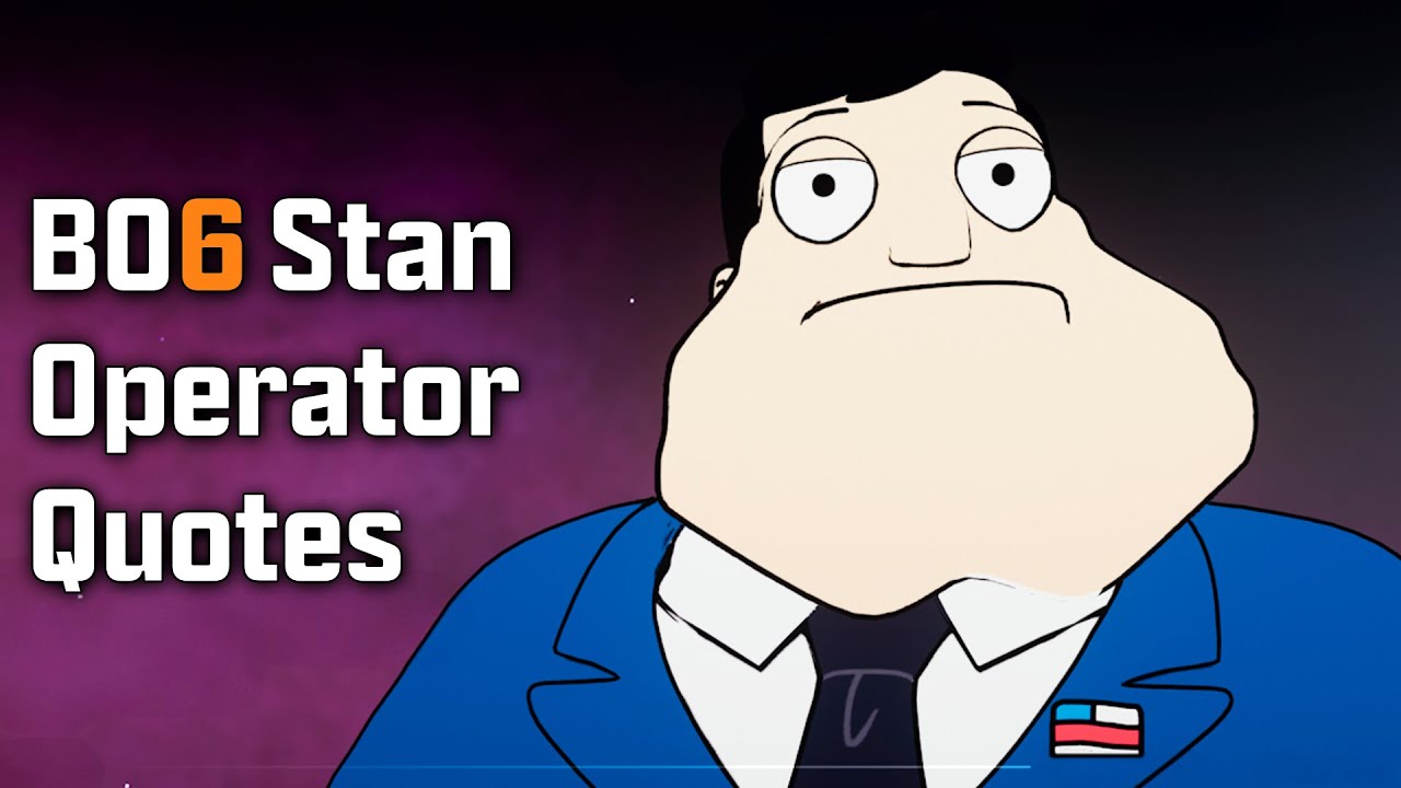 Black Ops 6 Zombies - Stan Smith Operator Quotes