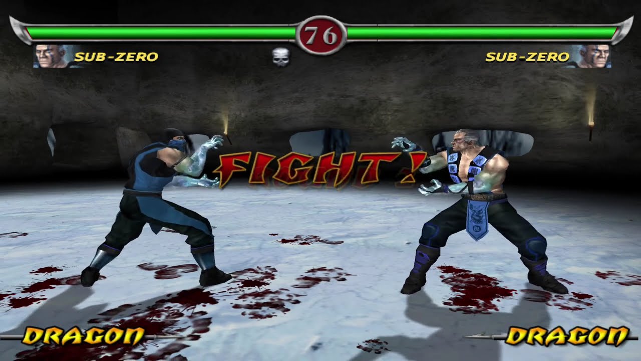 (4K) Mortal Kombat Deadly Alliance Konquest Sub-Zero Training Mission
