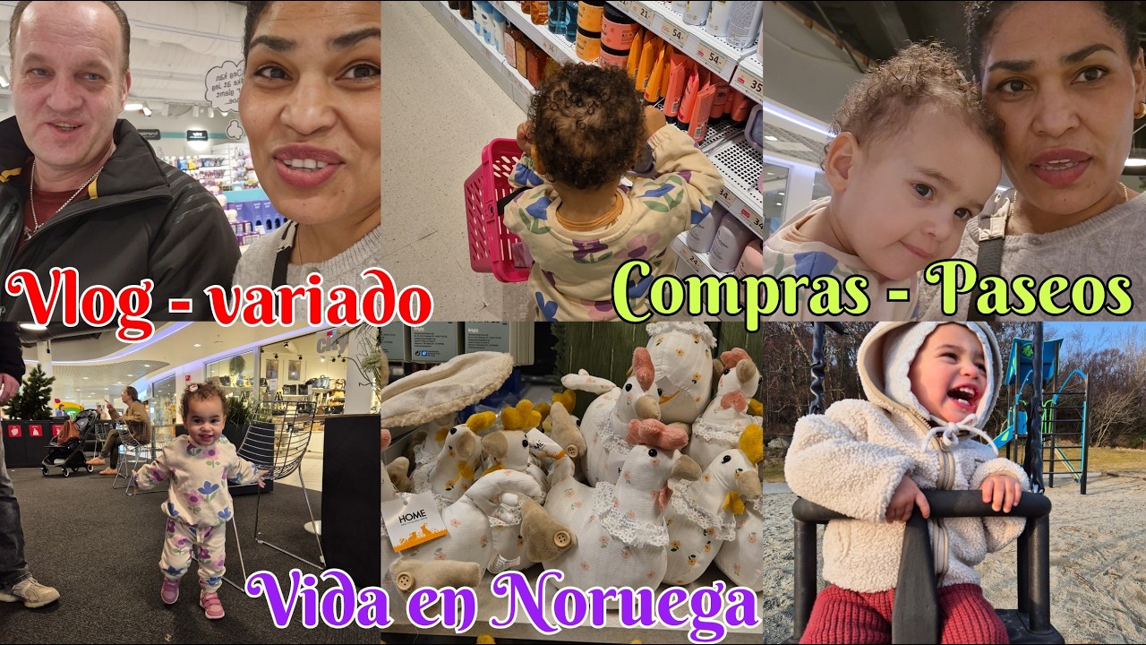 VLOG VARIADO NORUEGA🌞🇳🇴  COMPRAS🛒@BRENDA FACU