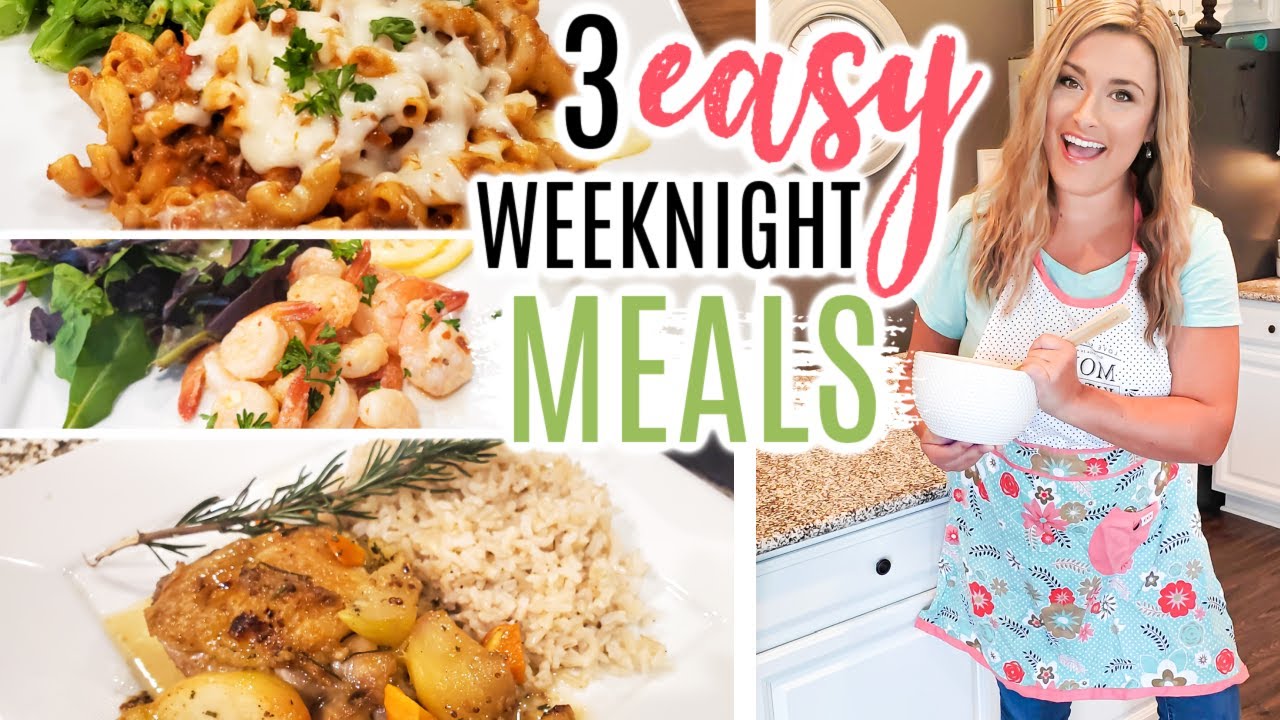 EASY DINNER IDEAS | EASY FALL RECIPES | WHATS FOR DINNER | Cook Clean And Repeat