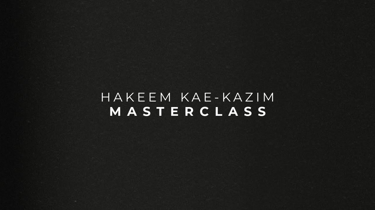 SAIFF2023 - Hakeem Kae-Kazim Masterclass on Acting