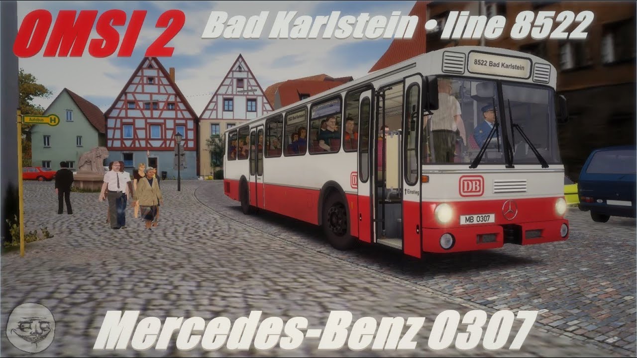 OMSI 2 • Bad Karlstein (line 8522) • Mercedes-Benz O307 v2.0