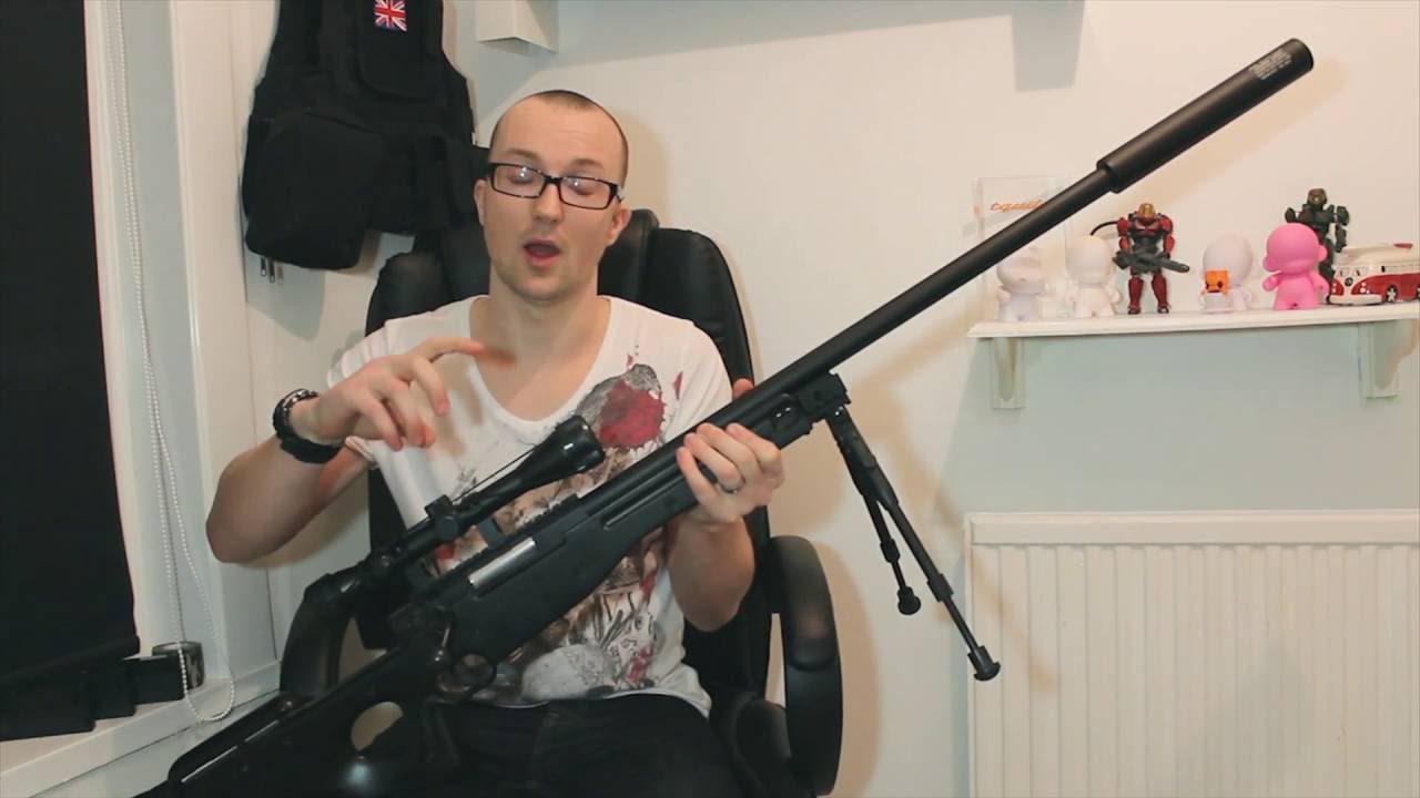 500+ FPS L96 Airsoft Sniper Rifle - Gun Basics