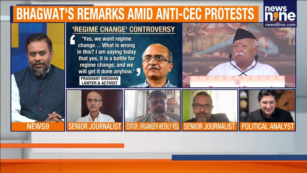 Mohan Bhagwat Warns Against Attempts to Destabilise India | SIR Protests, Gyanesh Kumar in Focus