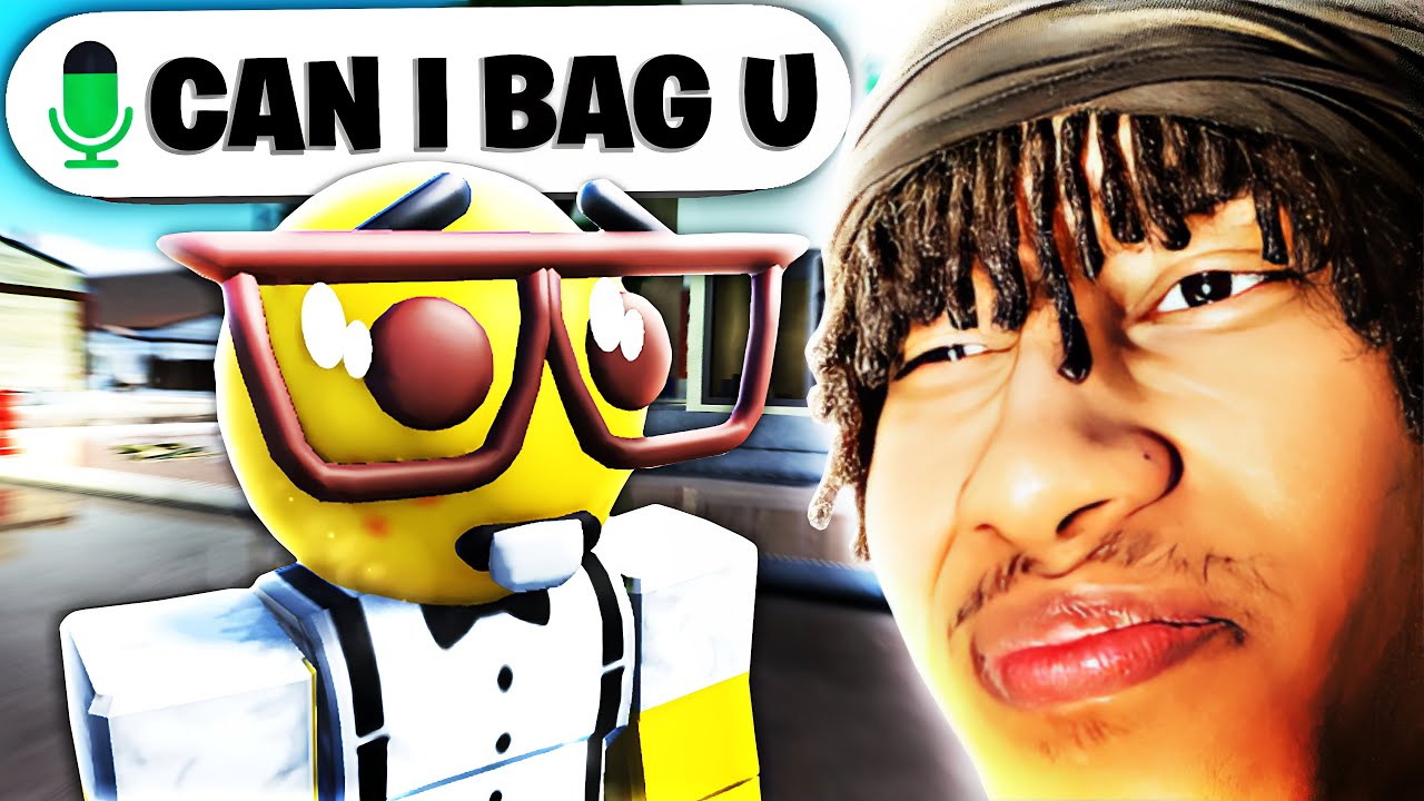 my viewers showed me their rizz in roblox voice chat...