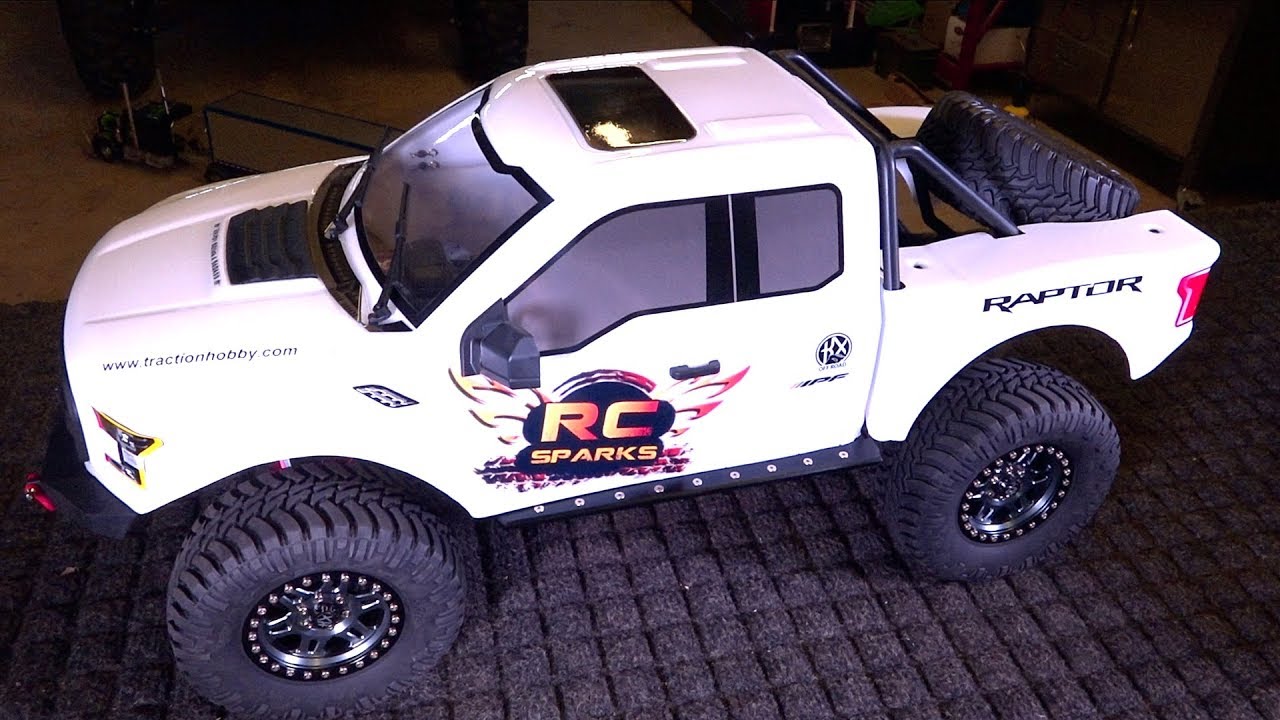 The KiNG of 8th scale TRAiL TRUCKS?! NEW FORD RAPTOR F150 4X4 from Traction Hobby | RC ADVENTURES