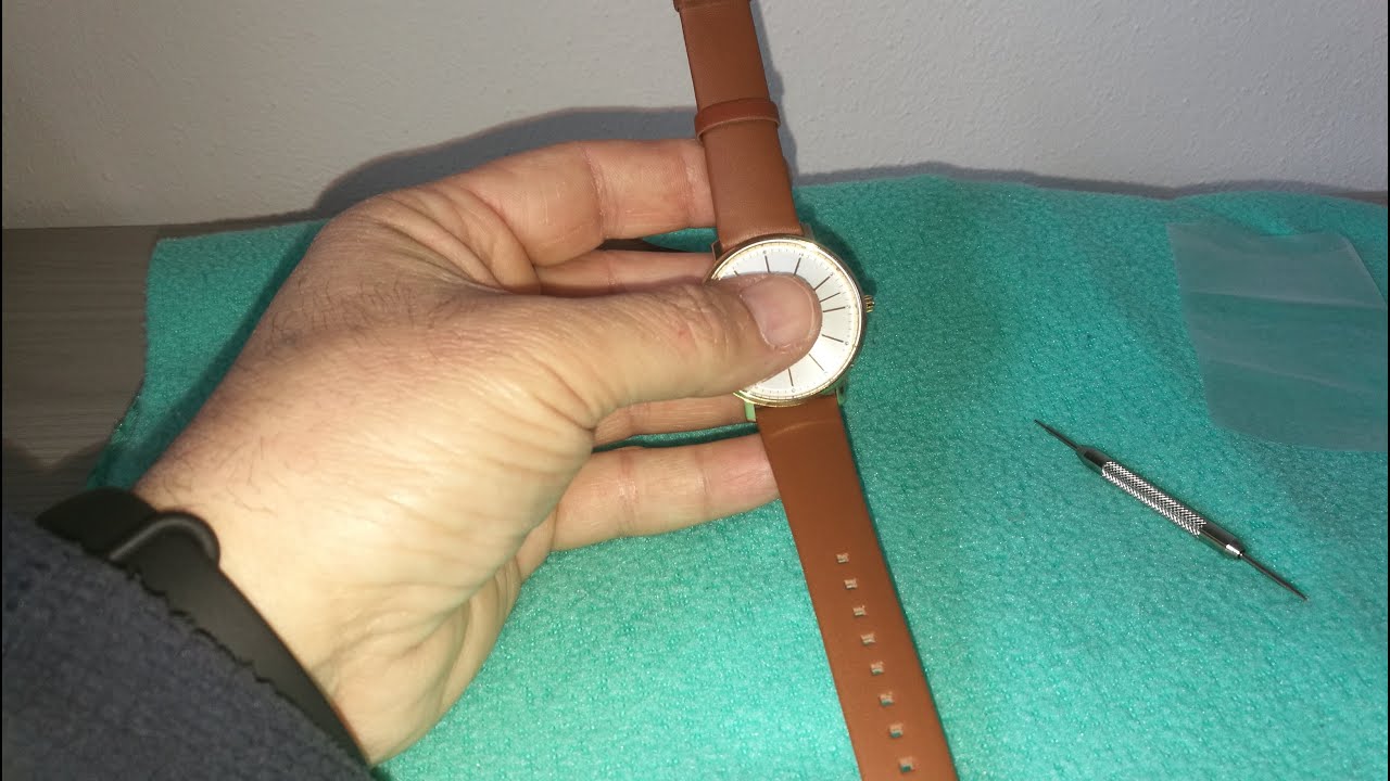 sostituire cinturino orologio