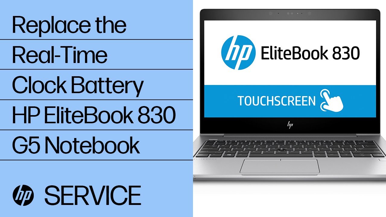 Replace the Real-Time Clock Battery | HP EliteBook 830 G5 Notebook | HP Support