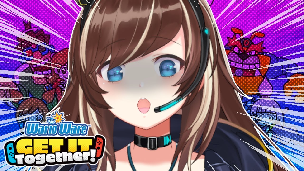 (WarioWare: Get It Together!) can i get it together? prolly not【NIJISANJI ID | Hana Macchia】