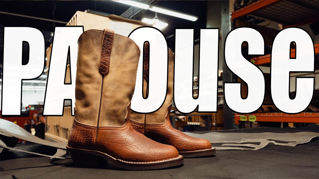 Building Handmade Leather Cowboy Boots | How It's Made