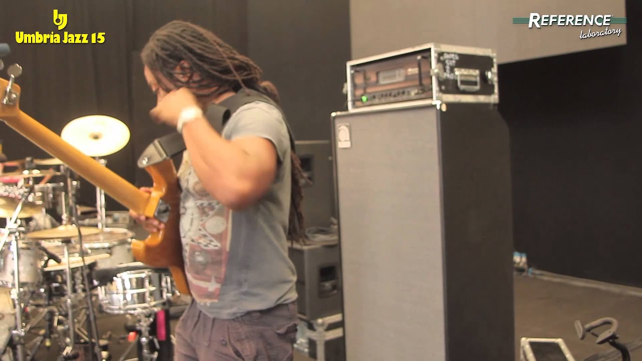 Umbria Jazz 2015 - Francis Hylton (Incognito) and Reference Cables
