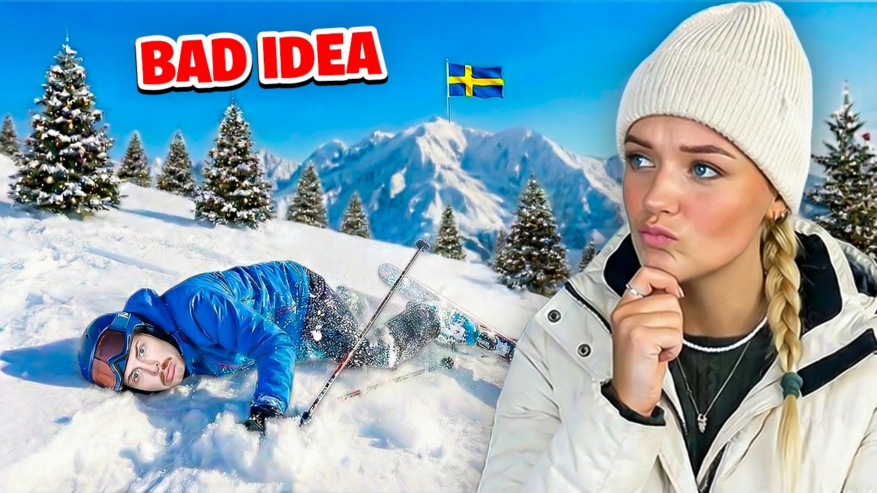 Как я пережила свою ПЕРВУЮ зиму в Швеции (Рождество, катание на лыжах и фрикадельки)