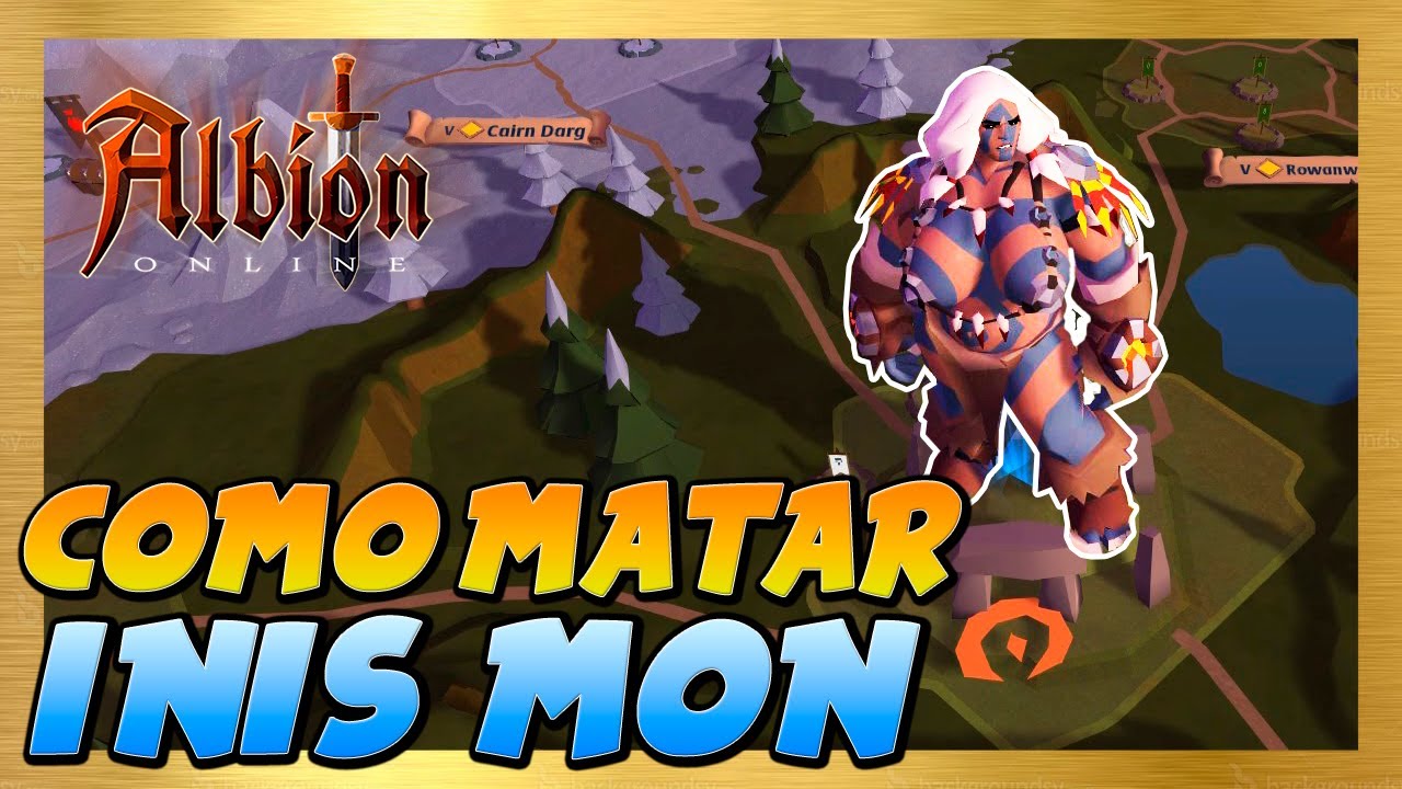 🏹 Cómo matar a INIS MON ⚔️ en ALBION ONLINE