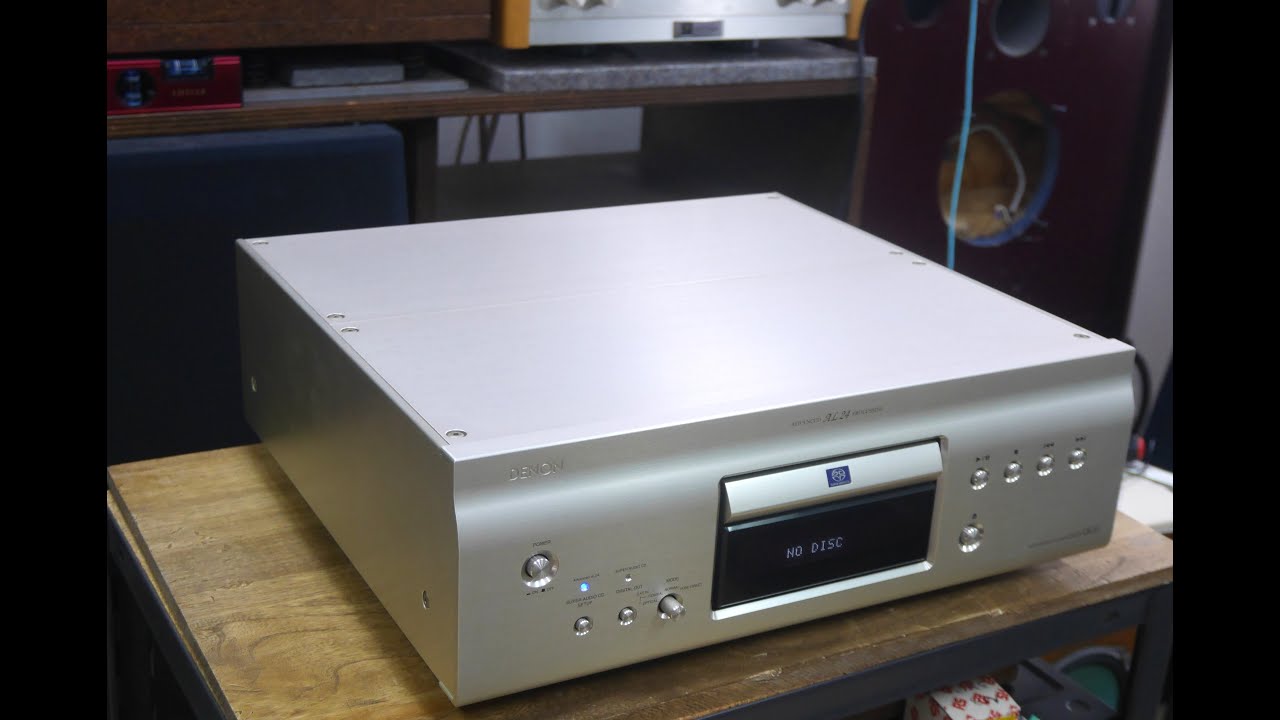 DENON DCD SA-1 CDトレイメンテナンス動画