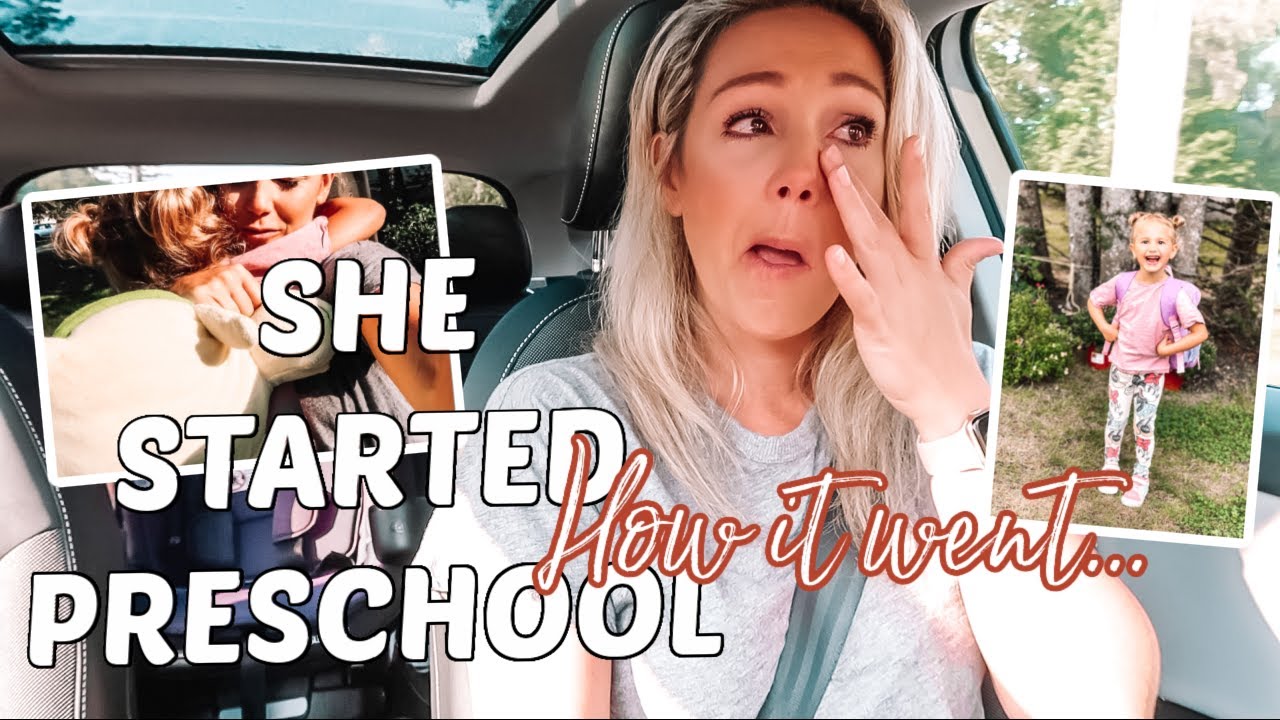 MY BABY STARTED PRESCHOOL| HOW THE DAY WENT...Tres Chic Mama