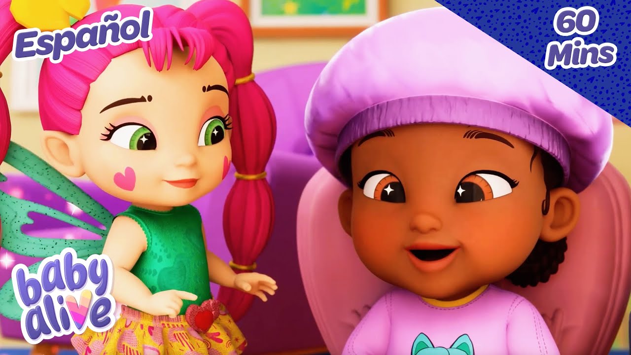 Catástrofe Del Rizo | Baby Alive en Español | ⭐️ Animación para niños | Videos de bebes