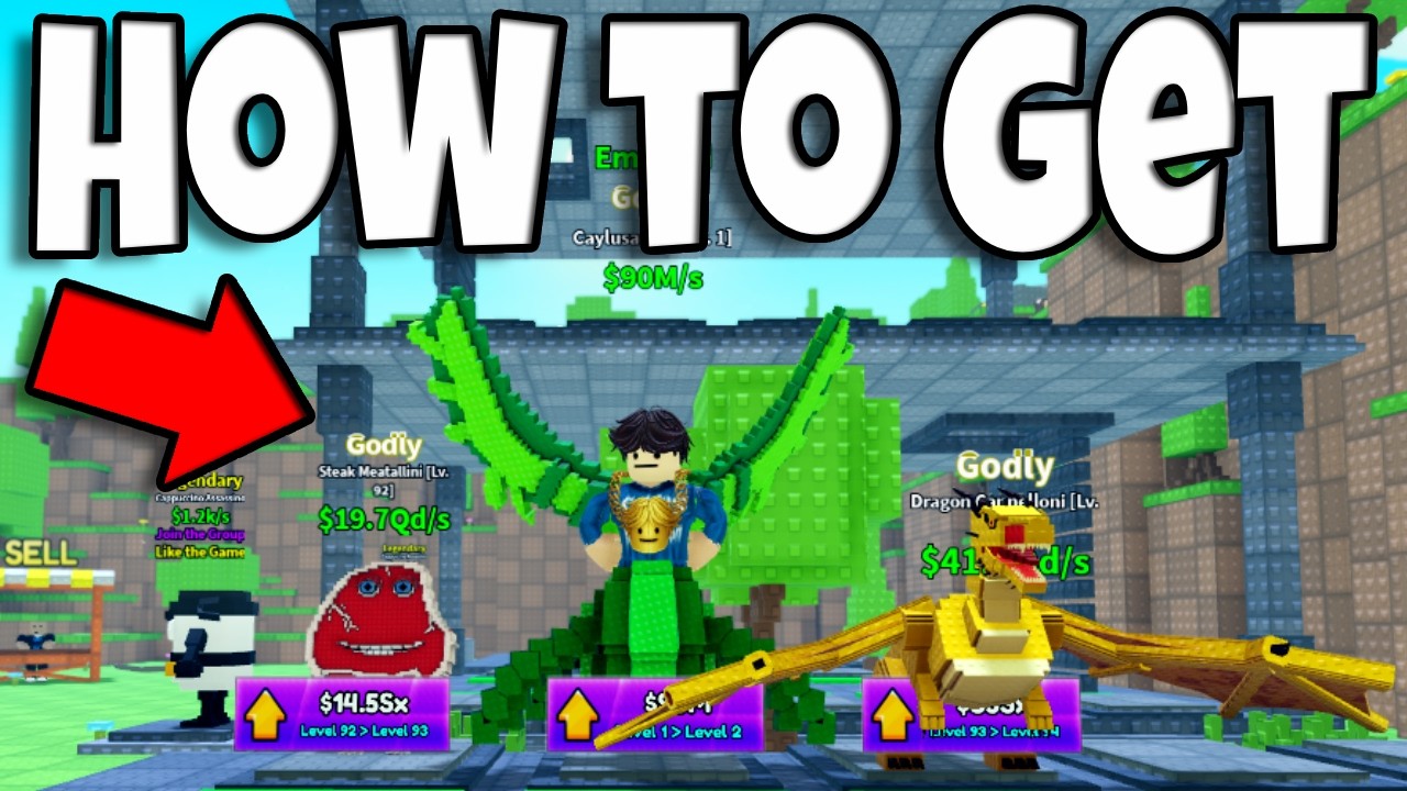 How I got all 3 GOLDYS In Survive Lava for Brainrots!