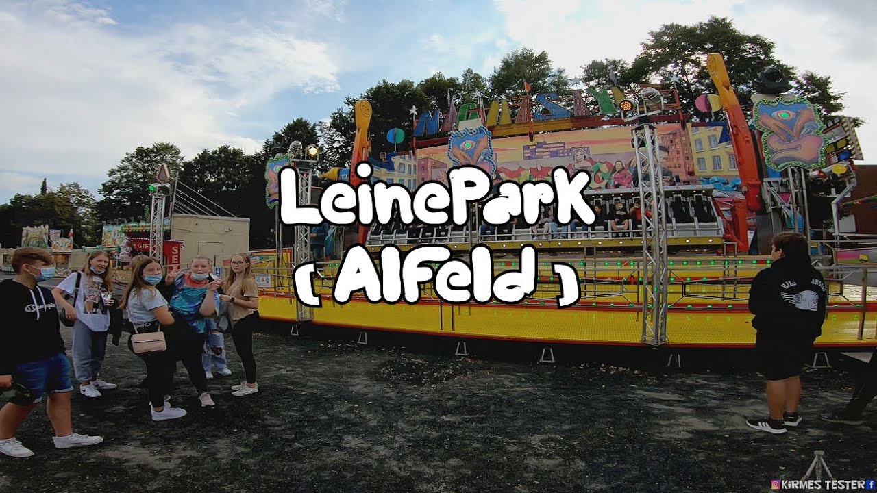 Alfeld LeinePark 2021 Rundgang Freizeitpark Kirmes 2021 Kirmes Tester Funfair Kermis