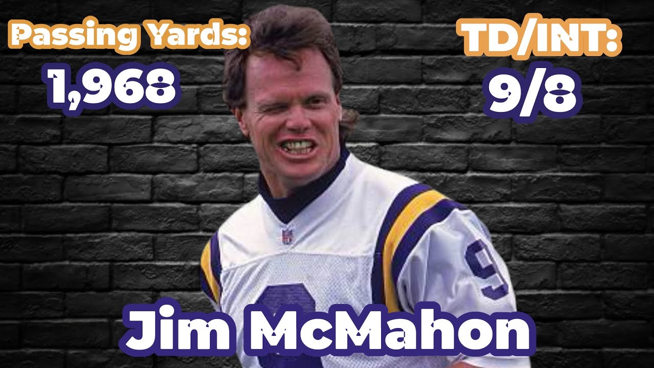 Jim McMahon: Minnesota Vikings Highlights - 1993-94