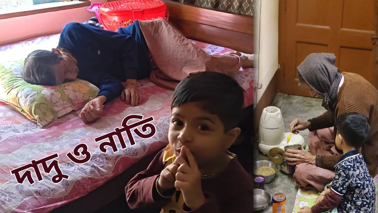 দাদু আর নাতি এক বাড়িতে থাকলে যে সর্বনাশ গুলো হয় 😵‍💫। 