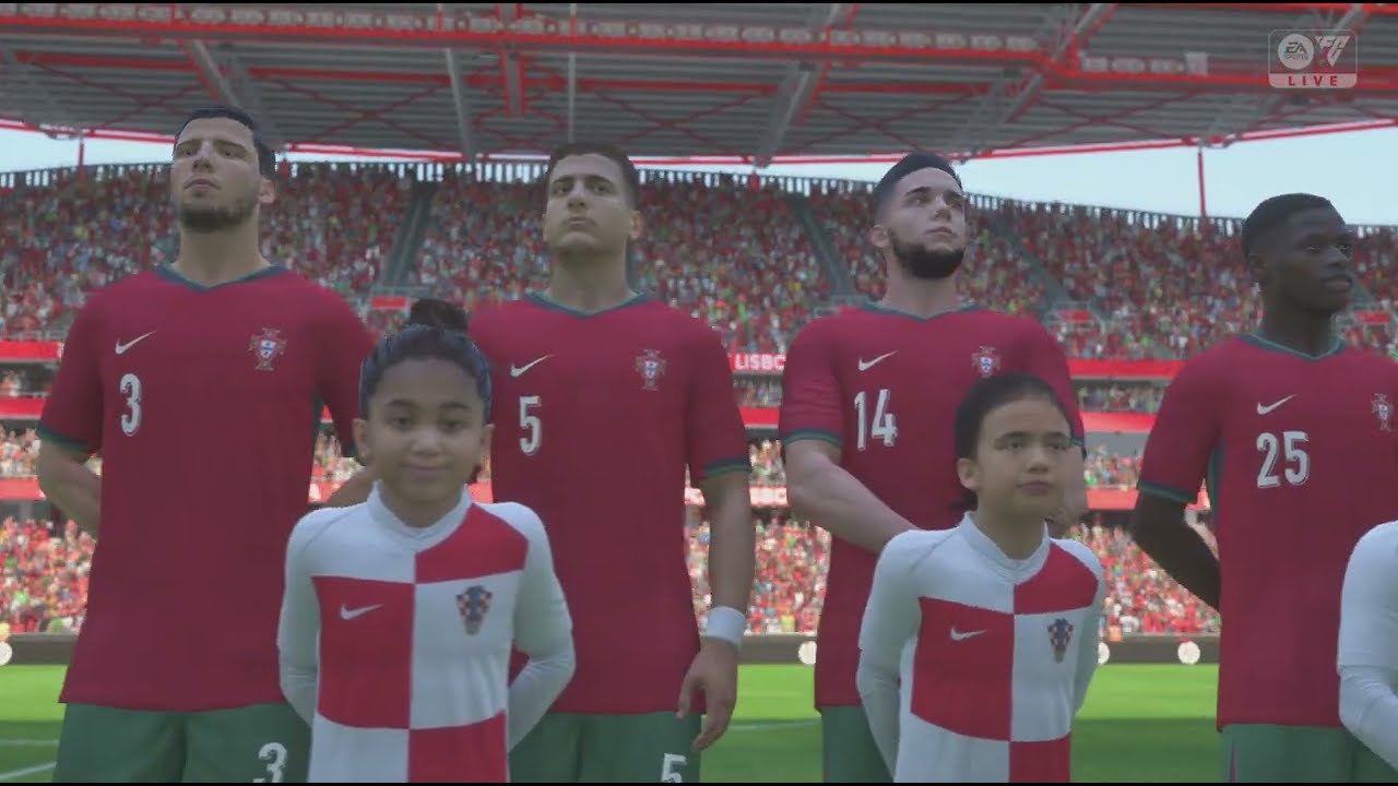 MATCHDAY REPLICATION | FECHA 1 | Portugal vs Croacia | 🌍 UEFA Nations League 24/25 • FC 25