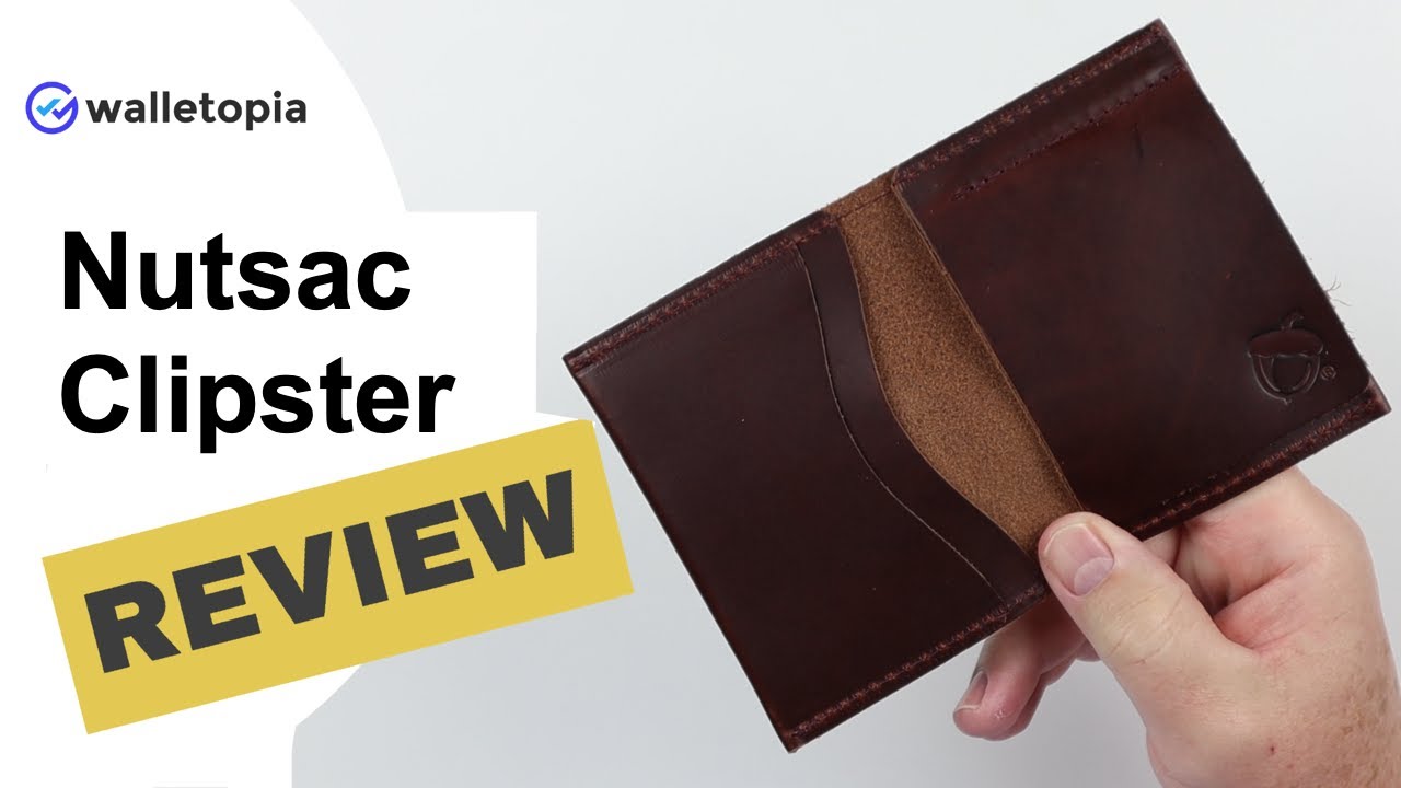 Nutsac Clipster wallet review // capable capacity with rough spots