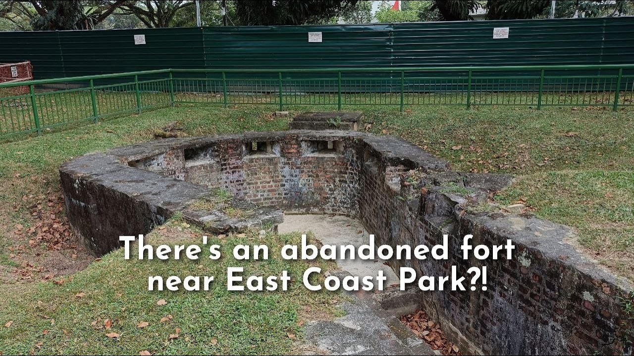I visited Singapore's hidden fort🏰...and it was near East Coast Park🌊