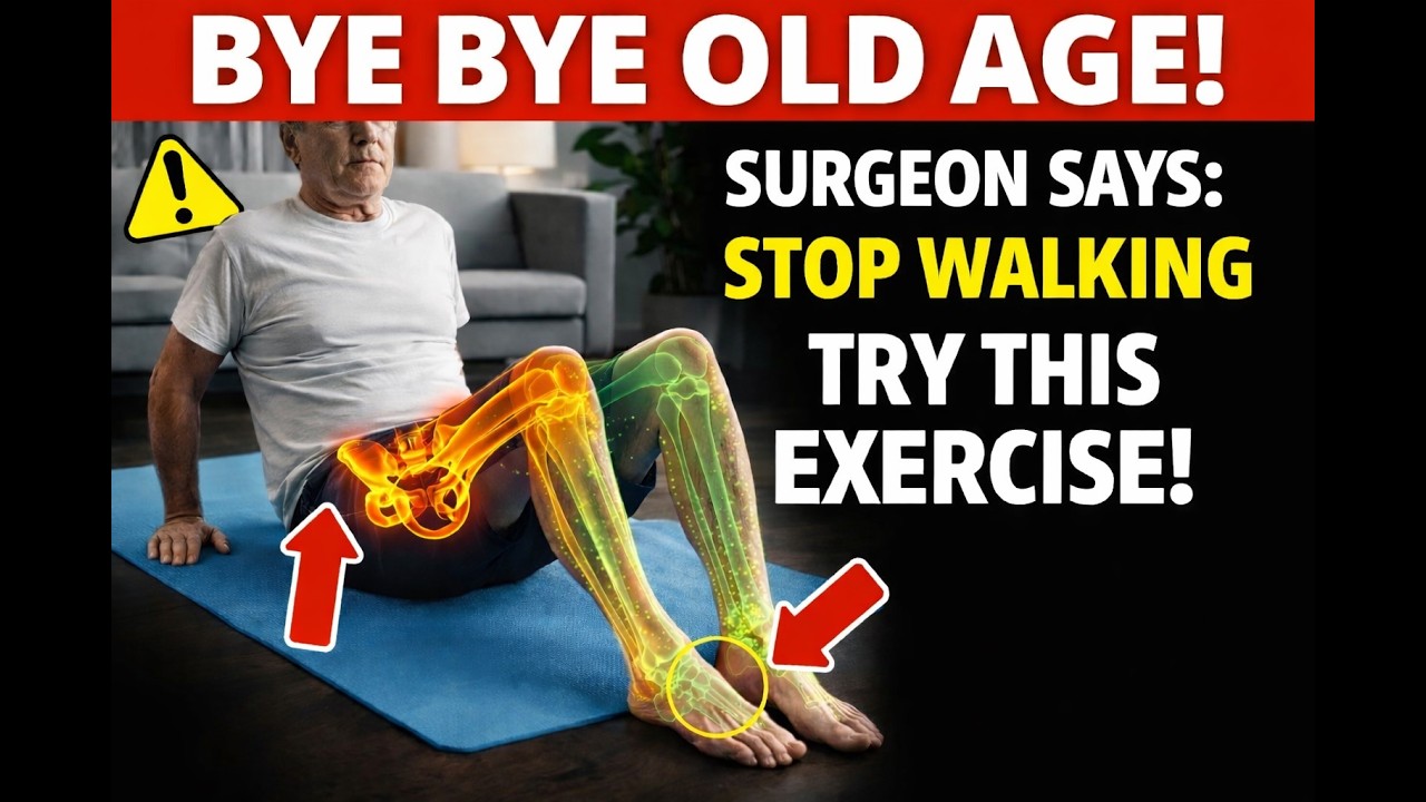 STOP WALKING After 60! These 5 Chair Exercises Build More Strength Than You Think