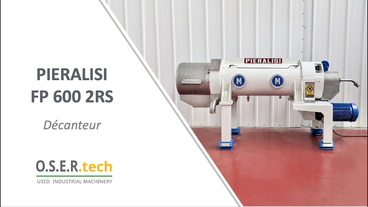 Pieralisi – FP 600 2RS – Decanter