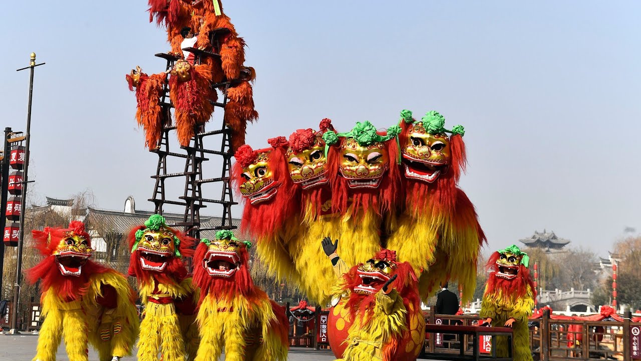 PEKINGSAI Vs BARONGSAI 🐉雜技舞獅 #trending 