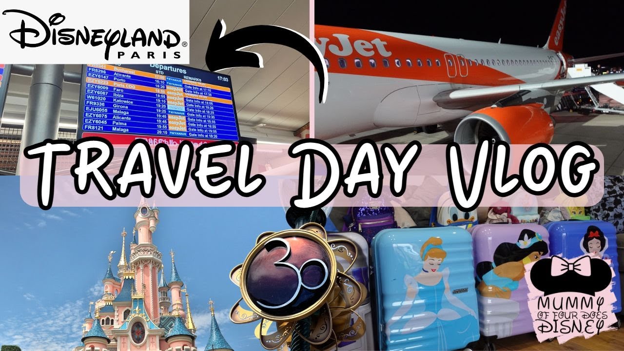 ✈️ Disneyland Paris Travel Day Halloween October 2022 🎃 Vlog Episode 1