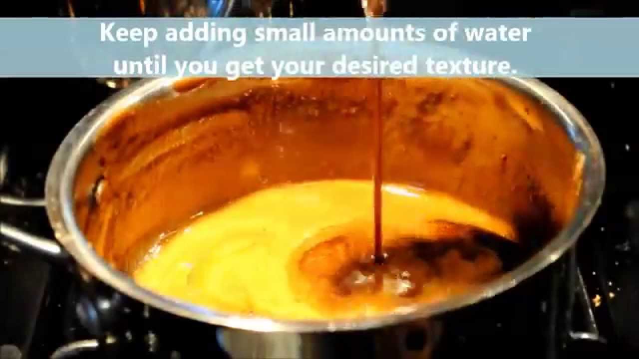 How to Make Arnibal (Caramelized Brown Sugar Syrup  )