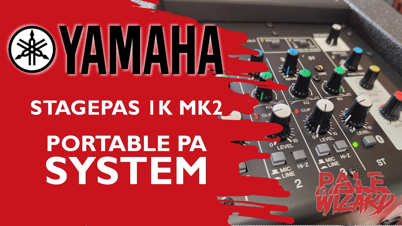 Yamaha Stagepas 1k MKII | Portable PA System | Review