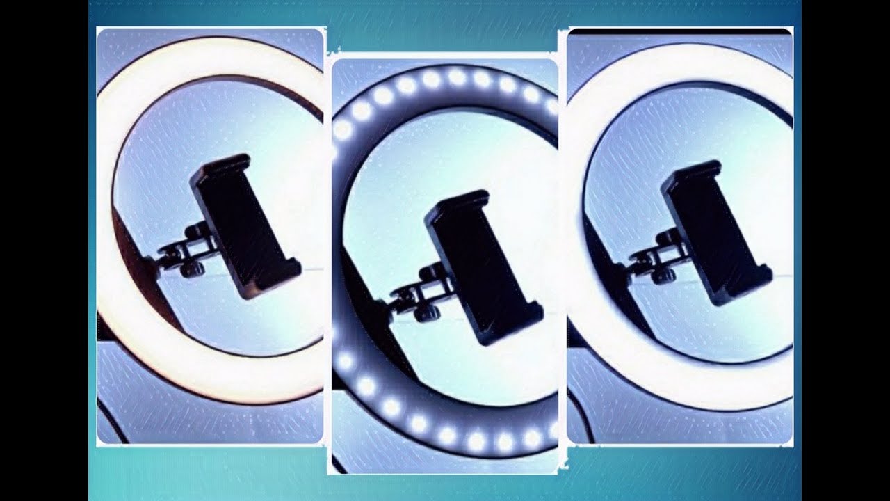 Anillo de Luz Led Económico. Mejora la iluminación de tus vídeos en Youtube. Mini Review.