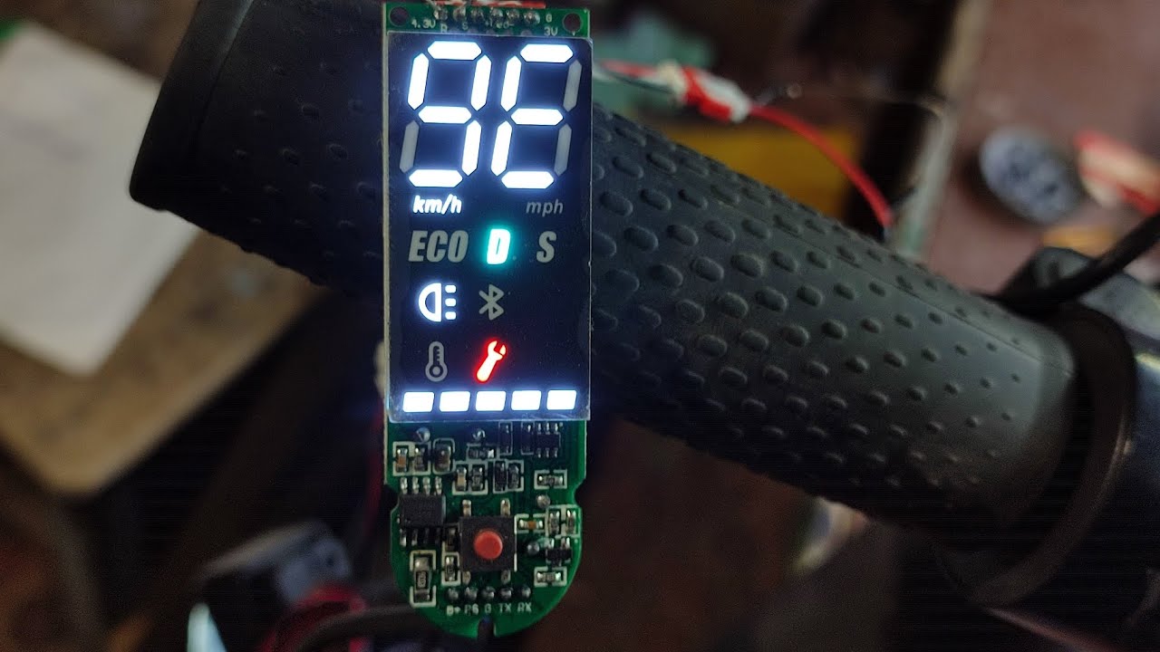 electric scooter error 9E Ошибка 9Е Устранение ошибки 9E