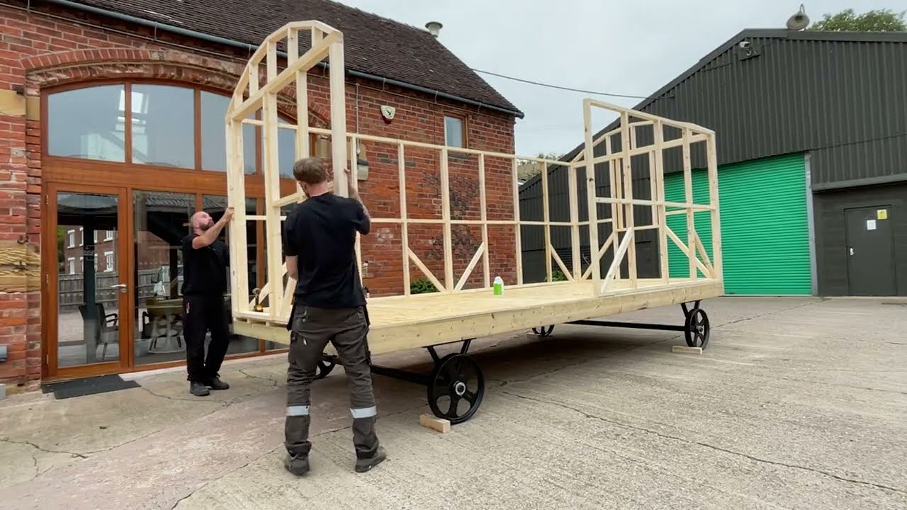 Shepherds Hut Kit Full Build Video