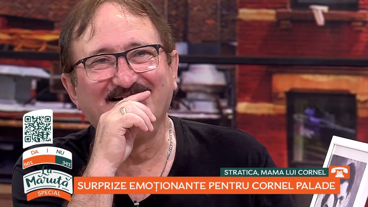Surprize emoționante pentru Cornel Palade