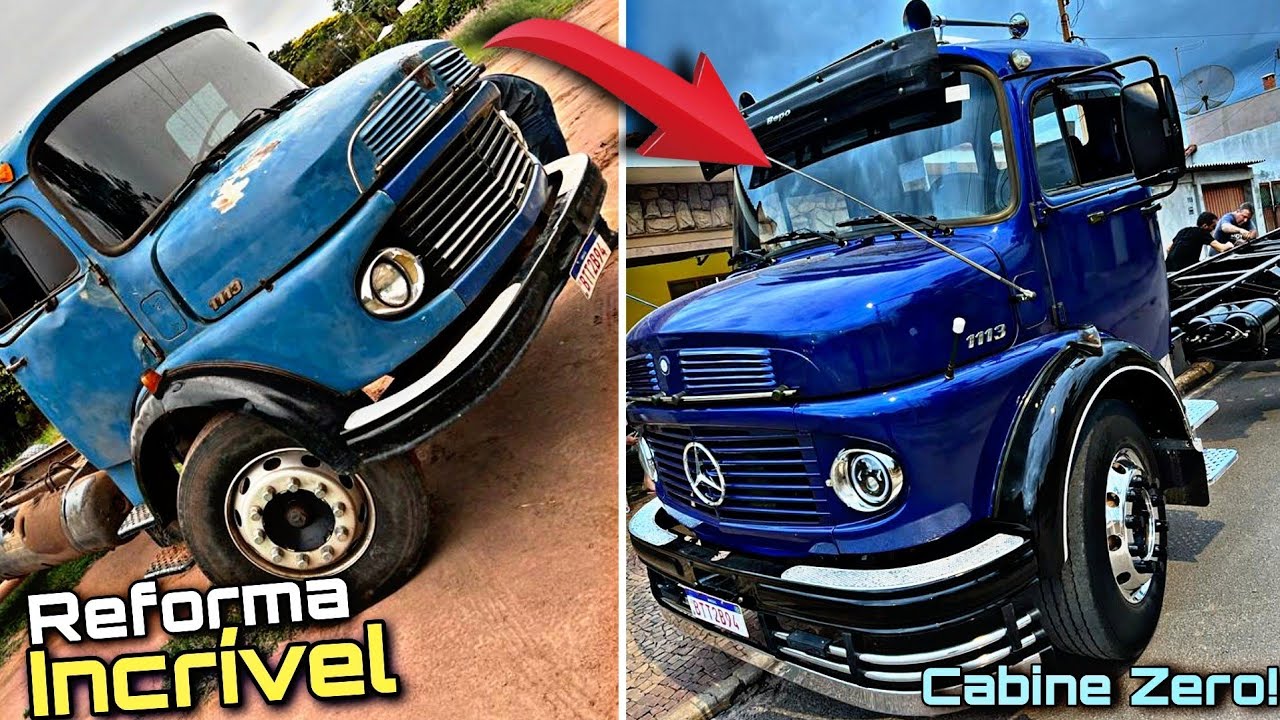 MB 1113 ANO 2023 DO LEONARDO CIAVARELLI - TRANSFORMAÇÃO INCRÍVEL DO CAMINHÃO #muriçoca