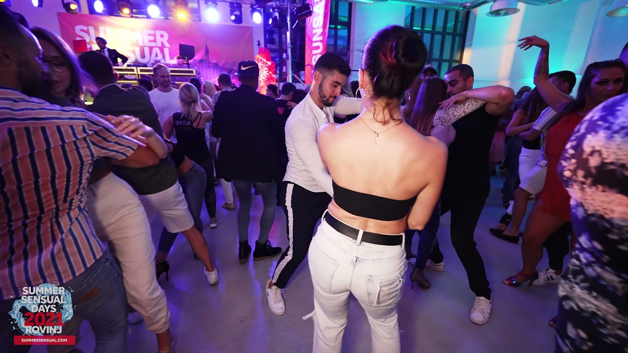 Sensual bachata dancing at Steel - Summer Sensual Days Rovinj 2021