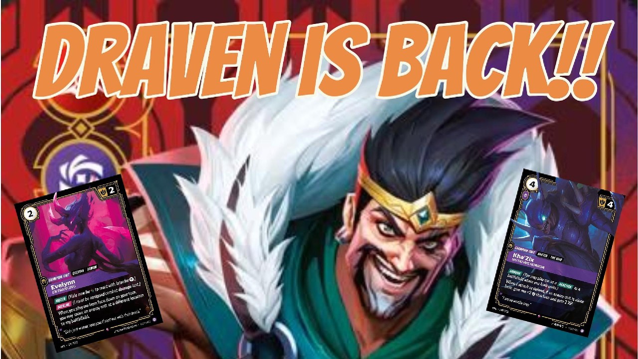 New Draven Deck!! The Glorius Executioner is back!
