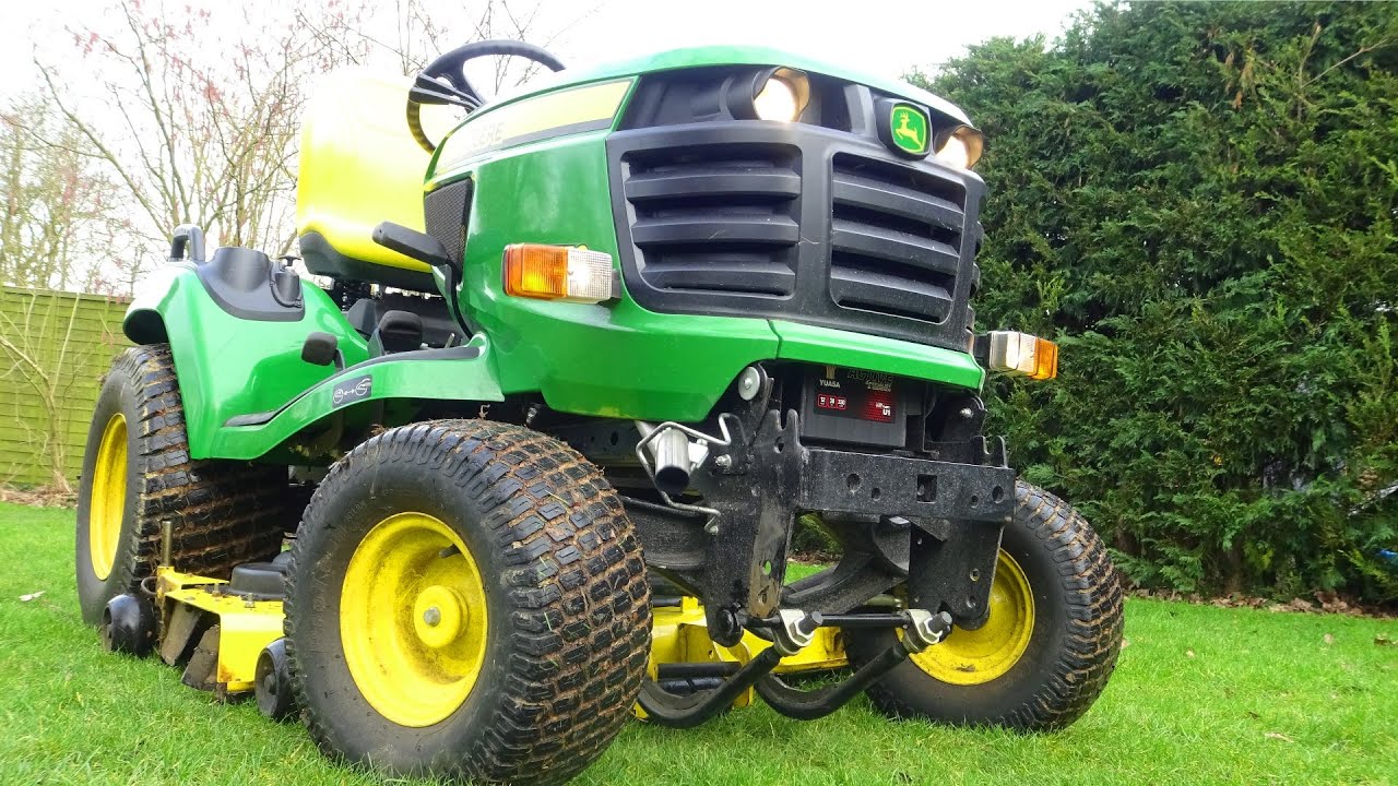 IT'S TRACTOR MOWER SERVICE DAY!