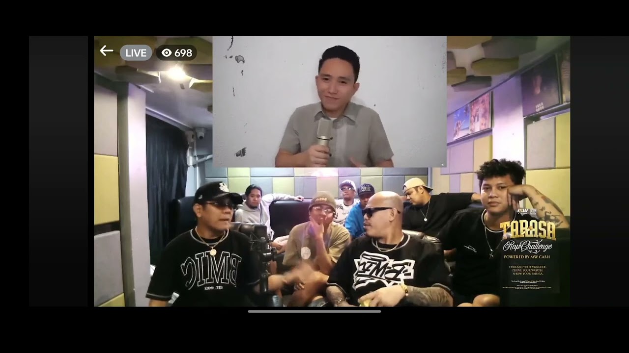 Reaction ni Smugglaz at J Skeelz sa Tarasa Rap Challenge entry ni Gurong Rapper