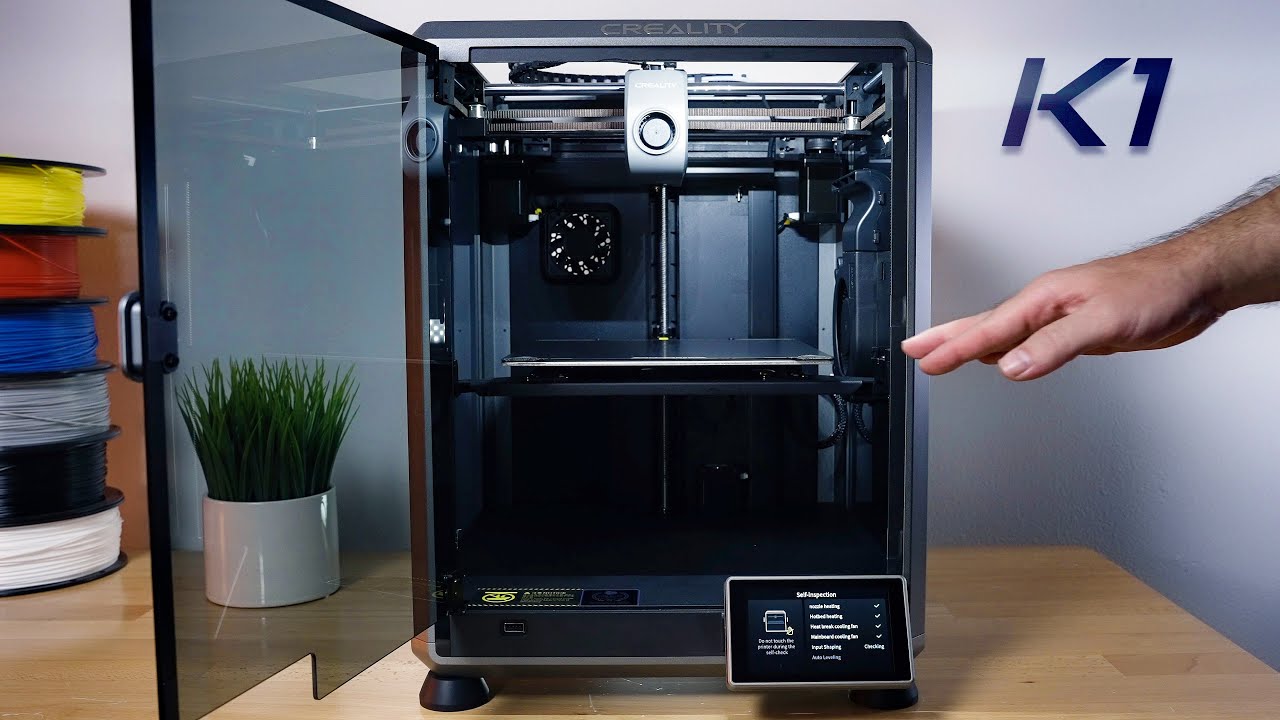 Creality K1 — 3D-принтер — Начало работы