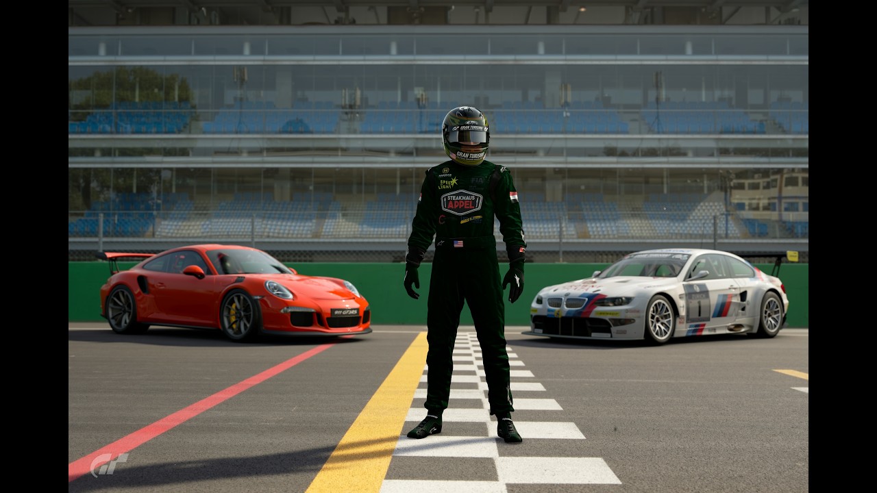 GtSport Porsche 911 GT3 RS 991 '16 vs BMW M3 GT BMW Motorsport '11