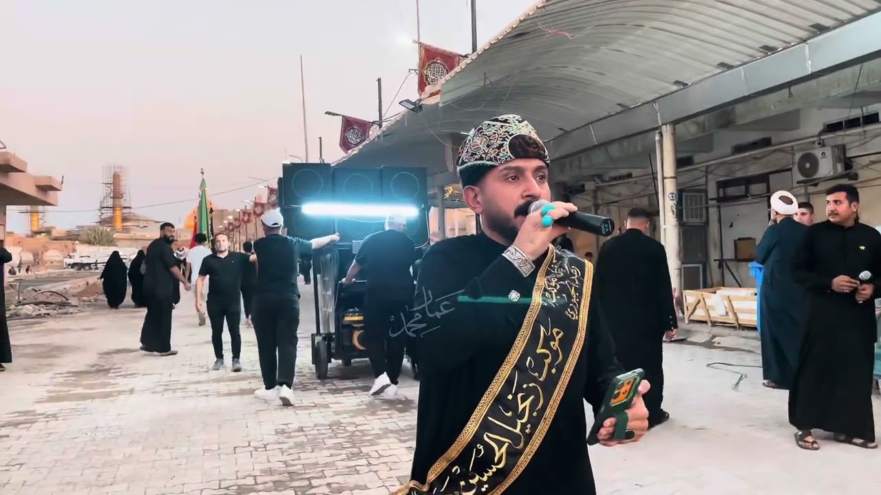 موكب الحسين يجمعنا اهالي البياع يوم 24 من شهر محرم الحرام 1447هـ في سامراء 