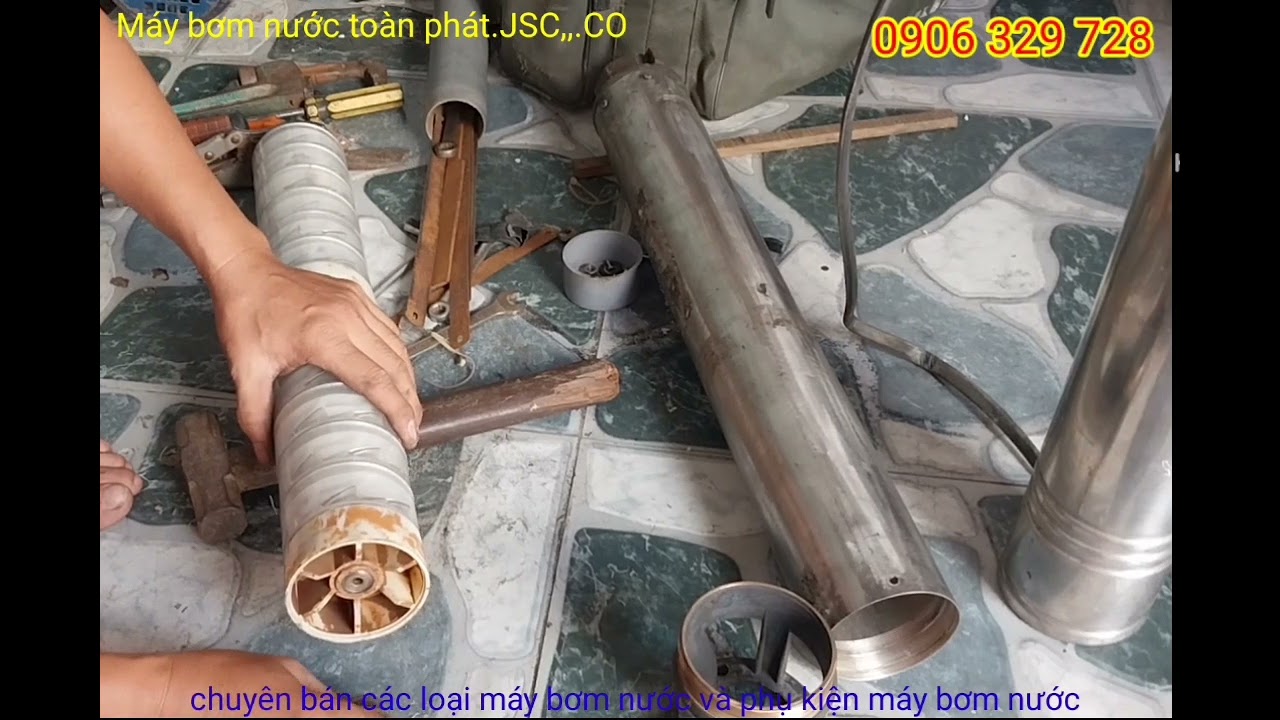 Máy bơm nước - Hướng dẫn thay cánh bơm hỏa tiễn - Bán Phụ kiện máy hỏa tiễn | điện nước toàn phát